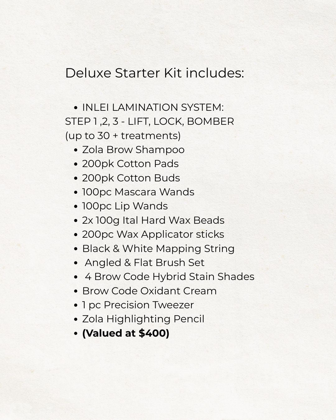 1:1 IN PERSON TRAINING - BROW LAMINATION & HYBRID DYE