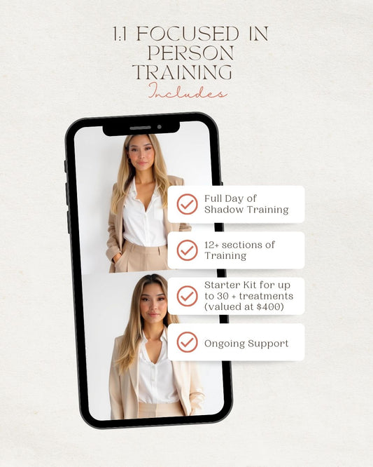 1:1 IN PERSON TRAINING - BROW LAMINATION & HYBRID DYE