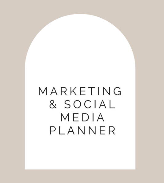 Marketing Planner & Content Schedule